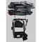 Trapski Versa Deep Profile 2 Slot Plus Base Chair Rack, Charcoal VERSA-DP2-1-CHL - alternate 1